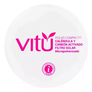 Polvo Vitu Calendula Filtro Solar No. 3 Nuez