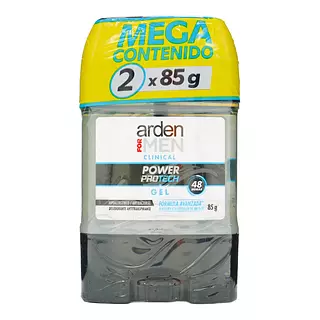 2 Desodorante Arden For Men Clinical Power Protch Gel