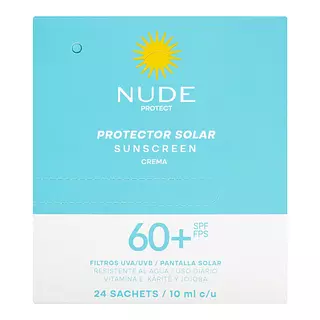 Protector Solar Nude Sunscreen Crema Fps 60+