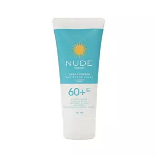 Protector Nude Cara Y Cuerpo Spf 60