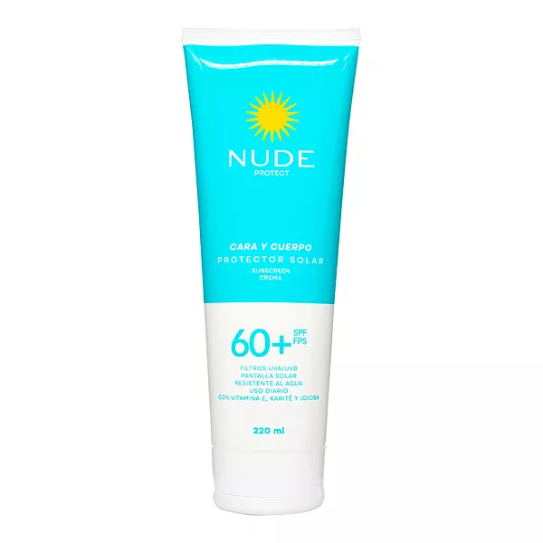 Protec Solar Nude Spf 60 Cara Y Cuerpo