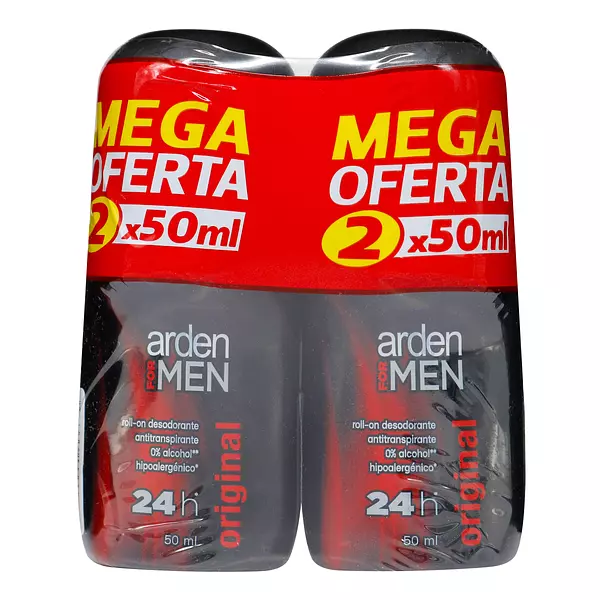 2 Desodorante Arden For Men Original Rollon