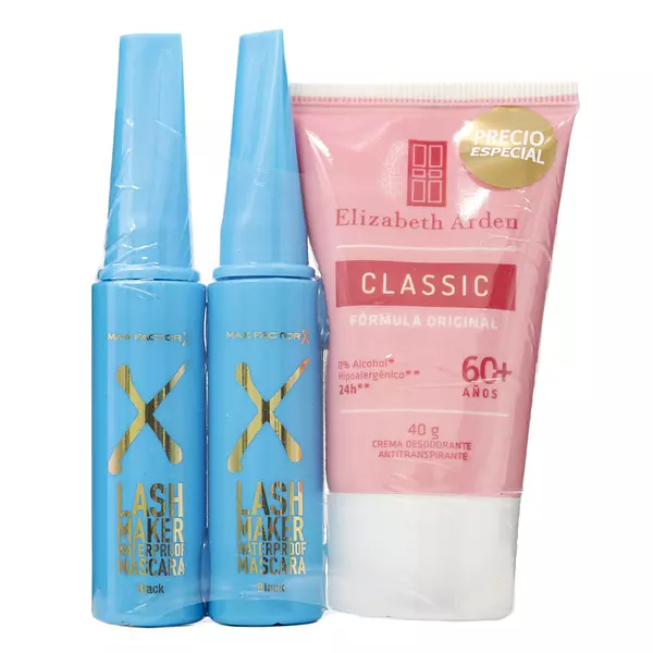 2 Pestañina Lash Maker+ Desodorante Elizabeth Arden 40 Gr