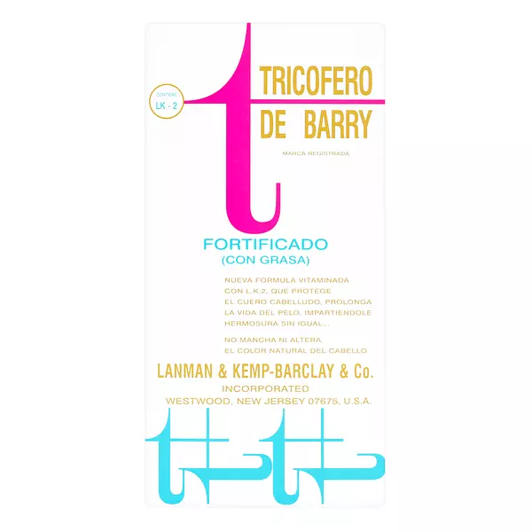 Tricofero Barry D - Pantenol Con Grasa