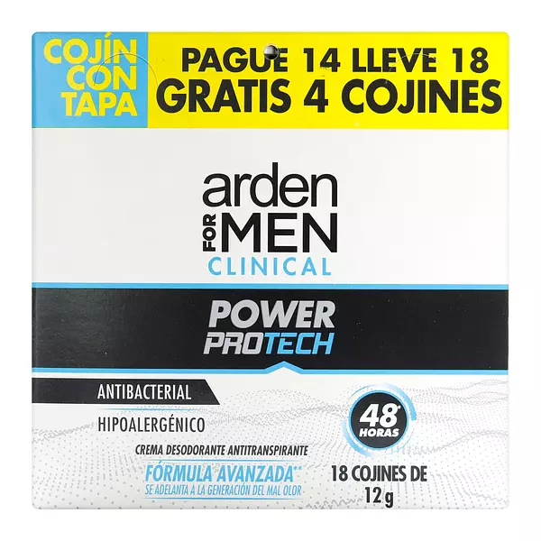 Desodorante Arden For Men Clinical Sobres