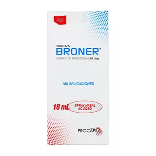 Broner Inhalador 50 Mcg