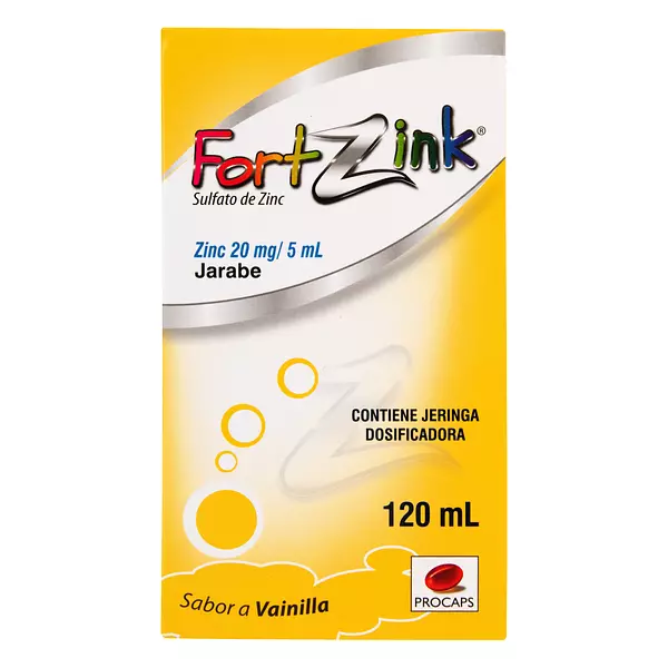 Fortzink Jarabe 20 Mg/5 Ml