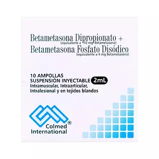 Betametasona Fosfato/Dipropionato 4 Mg/10 Mg