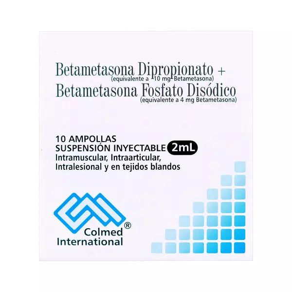 Betametasona Fosfato/Dipropionato 4 Mg/10 Mg