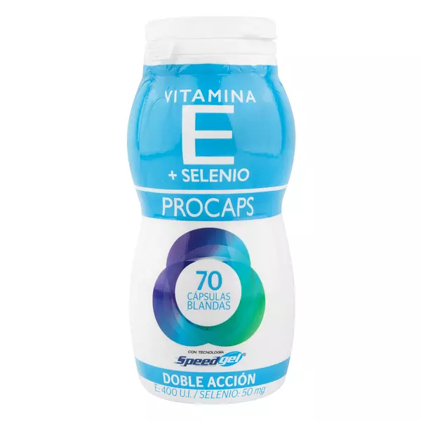 Vitamina E Mas Selenio 400 U.I. 50 Mg