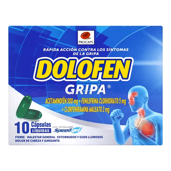 Dolofen Gripa 500/5/2 Mg