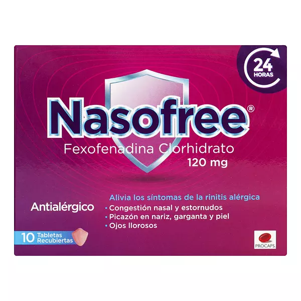 Nasofree (Fexofenadina) 120 Mg