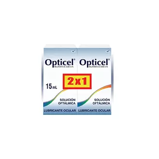 2 Opticel Solución Oftalmica 15 Ml Precio Especial