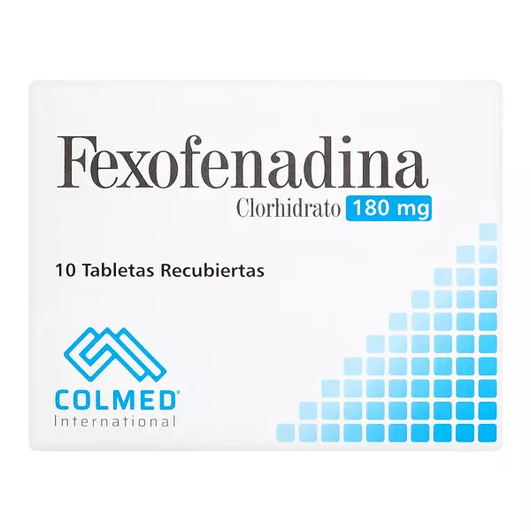 Fexofenadina 180 Mg