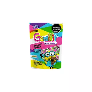Gumivit Calcio + Vitamina D Minions Doypack 120 Gr