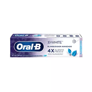 Crema Dental Oral-B 3d White Glamorous 90 Gr