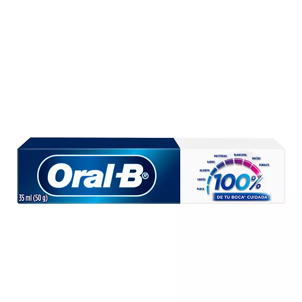 Crema Dental Oral B 100% 50 Gr