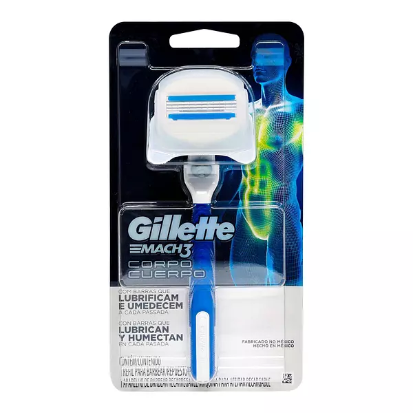 Máquina De Afeitar Gillette Cuerpo