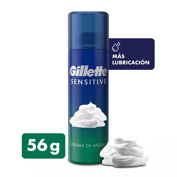 Espuma De Afeitar Gillette Sensitive