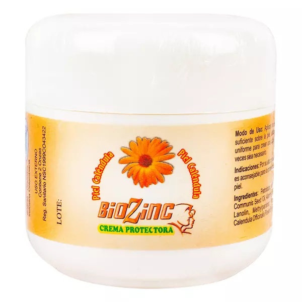 Crema Biozinc Protectora Con Calendula