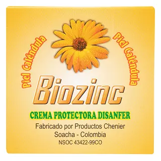 Crema Biozinc Protectora Con Calendula