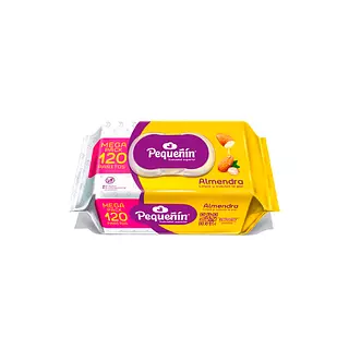 Pañitos Humedos Pequeñin Almendra