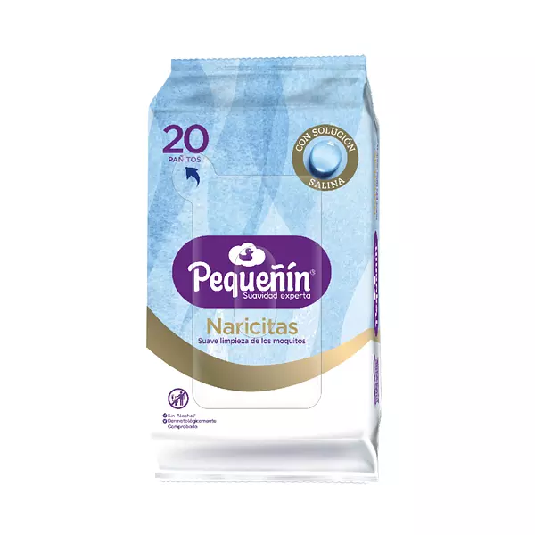 Pañitos Humedos Pequeñin Naricitas