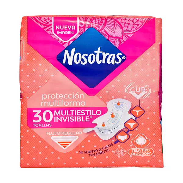 Protectores Nosotras Invisible Multiestilo