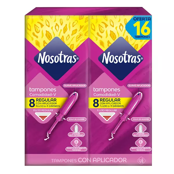 Tampon Nosotras Aplicador Regular