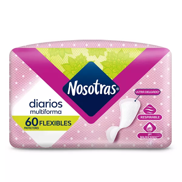 Protectores Nosotras Diario Flexibles