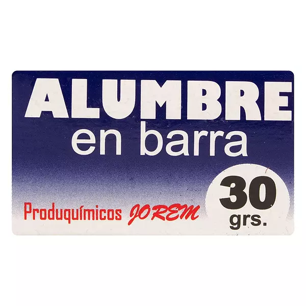 Alumbre Barra Jorem