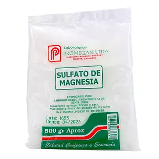 Sulfato De Magnesia
