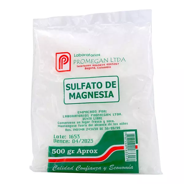 Sulfato De Magnesia