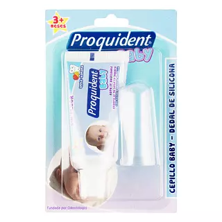Kit Proquident Baby Crema + Cepillo Silicona
