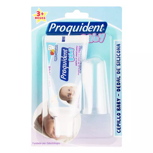 Kit Proquident Baby Crema + Cepillo Silicona