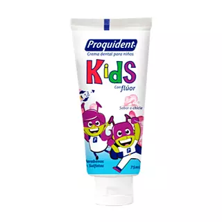 Crema Dental Kids Fluor Proquident