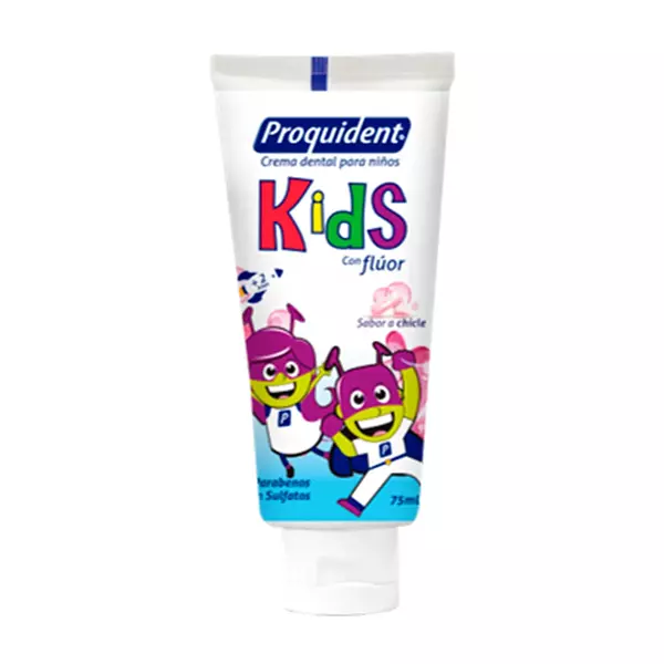 Crema Dental Kids Fluor Proquident