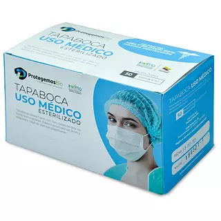 Tapaboca Azul Pediatrico Protegemosbio