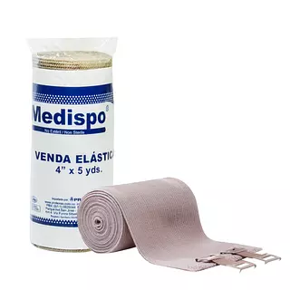 Venda Elastica Medispo 4 X 5 Yardas