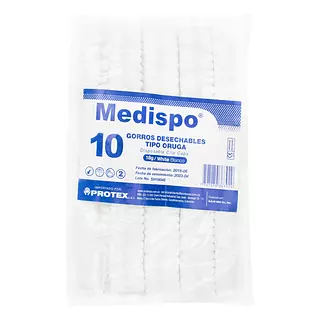 Gorro Desechable Protex Oruga