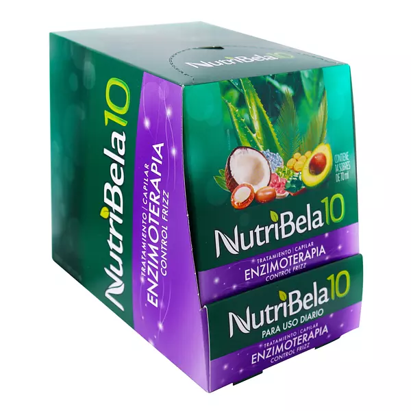 Tratamiento Nutribela 15 Enzimoterapia Control Frizz 70 Ml