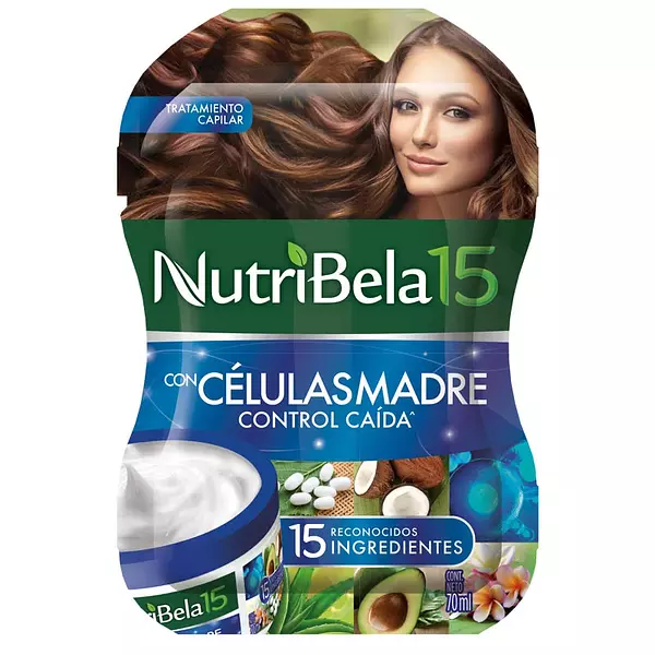 Tratamiento Nutribela 15 Celulas Madre 70 Ml