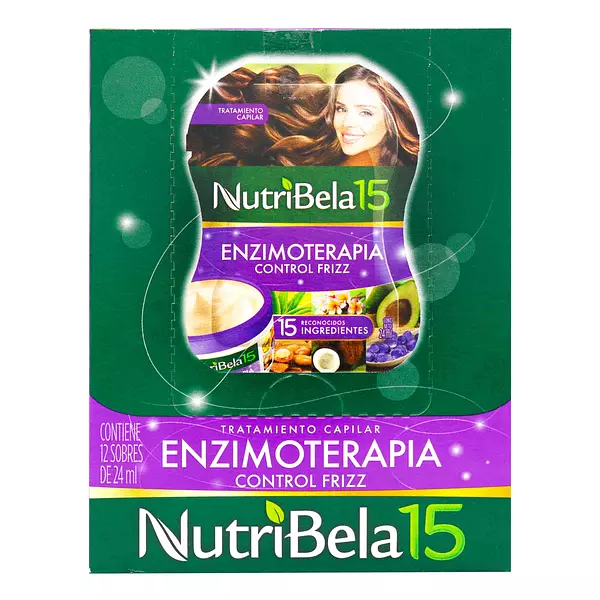 Tratamiento Nutribela Enzimoterapia 24 Ml