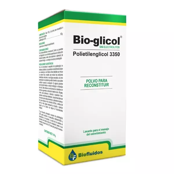 Bio Glicol Sin Electrolitos Polvo