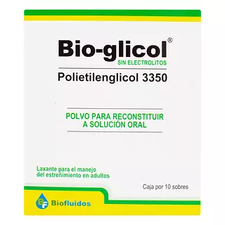 Bio Glicol Sin Electrolitros Adulto Polvo 17 Gr