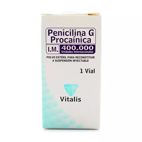 Penicilina G Procainica 400000 Ui I.M.