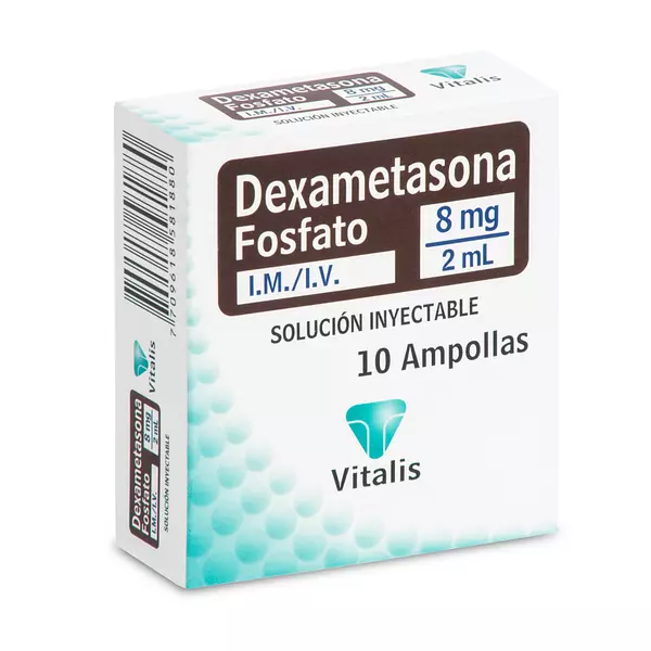 Dexametasona 8 Mg/2 Ml