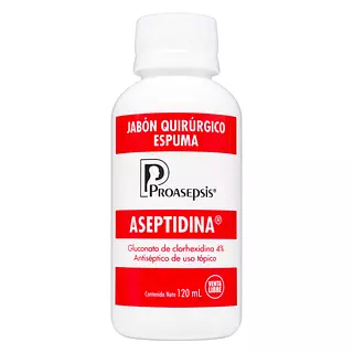 Aseptidina Jabon Quirurgico Clorhexidina