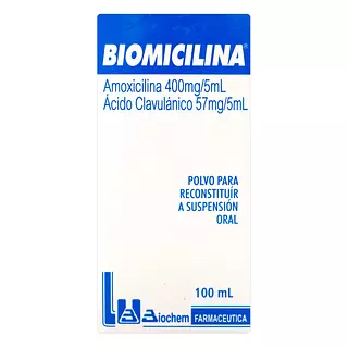 Biomicilina Suspension Oral 400 Mg/5 Ml