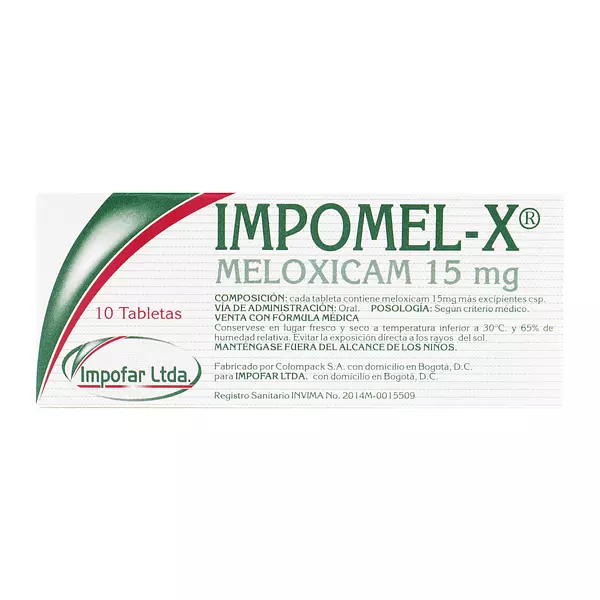 Impomel-X / Meloxicam 15 Mg